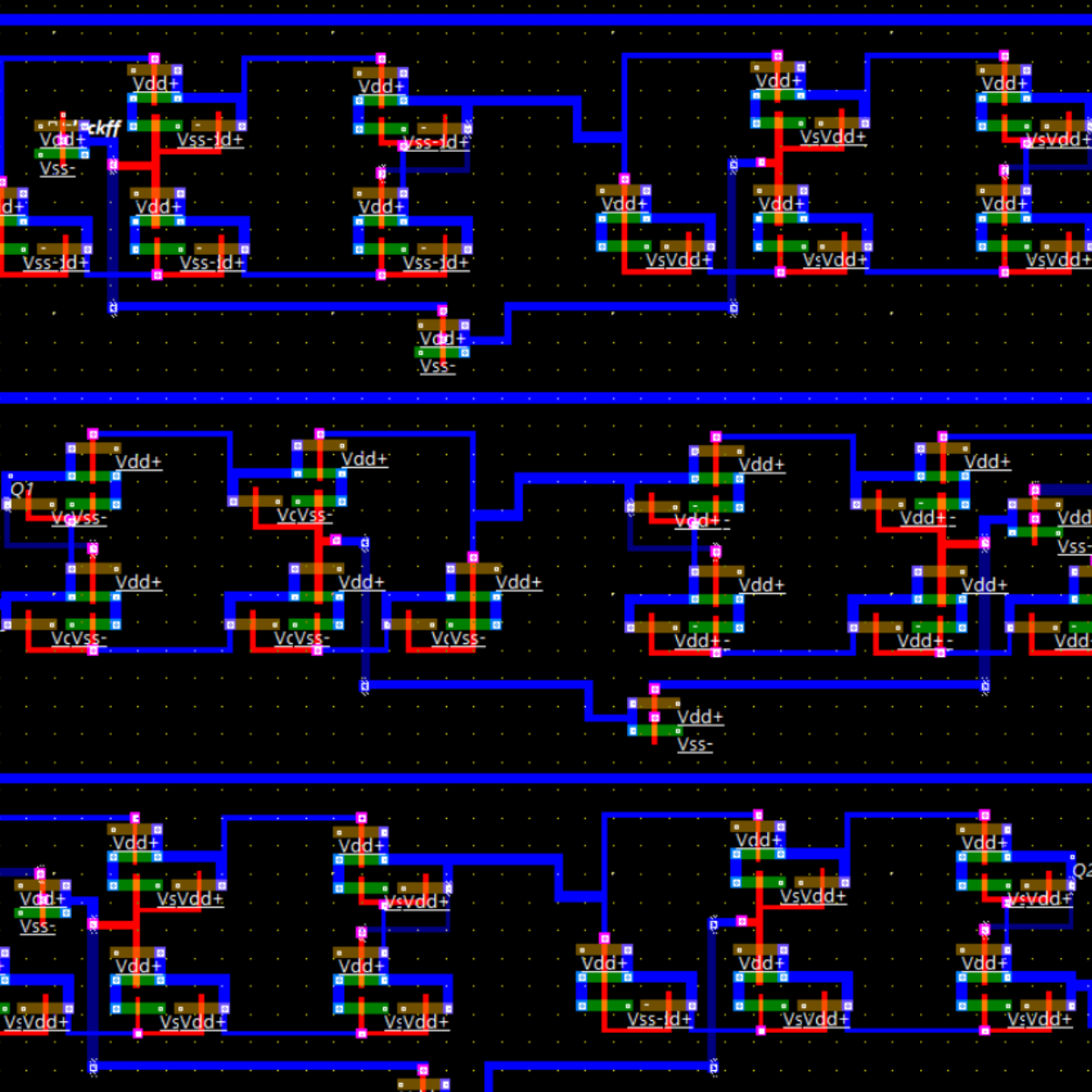 Full-custom CMOS counter project thumbnail
