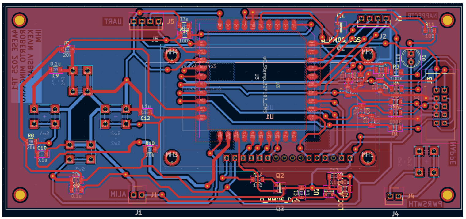 HMI board layout